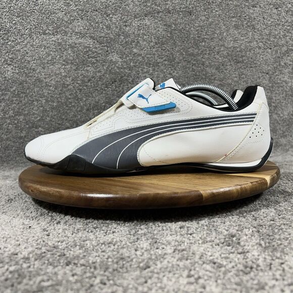 Puma Redon Move Mens Size 11 White Leather Athletic Running Driving Shoes Used main image 8